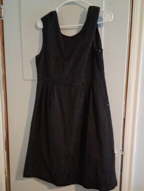 Black Short Sleeve Dress